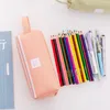 Duża zdolność do przechowywania papierniczych worka do przechowywania urocza obudowa ołówka Oxford Cloth Pen Case Kawaii Prezenty Office Uczniowie Szkoły Kids School Materiały JY0580