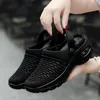 Sandalen 2022 Frauen Schuhe lässig erhöhen Kissen rutschfeste Plattform Sandale für atmungsaktive Mesh Outdoor Walking Hausschuhe