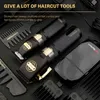 CestoMen Luxury 3pcs POP Barbers Hair Clipper Set Cordless Electric Trimmer Shaver Barber Haircut Tools With Comb Brush 2201218077964