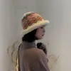 ビーニー/スカルキャップの女性ニットバケツ帽子原宿帽子釣り屋外パナマヒップホップキャップメンズ夏の漁師女性春