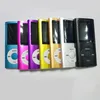 Spelare Slim 4th 1,8 tums skärm 4 MP3 MP4-spelare med kortplats FM Radio Röstinspelare Speaker 9 Färger USB-kablar + hörlurar + Retailboxar
