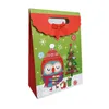 Christmas Decorations Advent Kalender Herbruikbare Papier Candy Bag, 1-24 Number Stickers Kinderen Gift Festival Producten