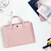 Pastas 15/6 polegadas Macbook Laptop Bolsas Luxo Bolsas Mulheres Designer Document Bag Maleta Moda PU Leather288W