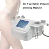 NOUVEAU 5 en 1 Cavitation ultrasonique sous vide amincissant la machine 40k dynamitage RF multipolaire instrument graisse réduire la liposuccion mince machine