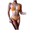 Maillots de bain pour femmes Femmes Stripe Sexy Fashion Push-up Bra Bikini Set Beach Maillot de bain Body Maillot de bain Été