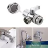 1 pièces robinet vanne inverseur évier vanne robinet d'eau robinet séparateur adaptateur salle de bains maison cuisine fournitures inverseur prix usine conception experte qualité dernier style