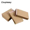 100 Pcs Naturel Kraft Papier Bubble lope Antichoc Mailer Auto Joint Adhésif Sacs D'expédition Fournitures D'affaires Y200709