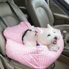 Köpek araba koltuğu kapaklar evcil taşıyıcı ped güvenli taşıma evi köpek çantası seyahat aksesuarları 2 içinde 1 kapalı sepet kulübesi