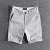 Six color casual shorts men's summer wear in five trouser cotton bullet trend personalized solid 0227 sale 210716