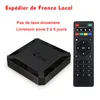 X96Q TV -låda Android 10.0 H313 2GB 16GB Smart Boxes Quad Core 4K 2.4 GHz WiFi Media Player Stock i Frankrike Local