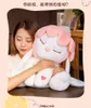 Cute Rabbit Plush Toy Pillow Super Soft Sleeping Doll to Appease Rag Bunny for Girl Birthday Gift Decoration 55cm DY10034