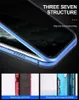 iPhone 12 11 Pro Max X Pro 7 8 Plus 11 Pro Max XR XS 6 6Splus Peep-Proof Magnetic Case HD 강화 유리 자석 전화 케이스 PC 커버