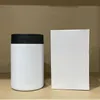 Sublimation Can Cooler Tumblers 12OZ Seamless Stainless Steel Keep Cold Hot Coolers Thermal Transfer Coffee Mug Insulation Water Bottles A02