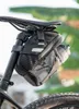Rockbros Fietszak Dubbele Rits Reflecterende Grote Capaciteit Tail Tassen met waterfles Pocket Saddle Package Bike Accessoires