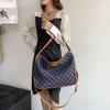 été nouvelle mode simple grande capacité sac fourre-tout denim croix sac à bandoulière femmes faisant la navette sacs à main Premium