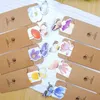 Bookmark 1PCS Butterfly Bookmarks Cute Kawaii 3D Student School Paper Stationery Marker Book Office Supplies Gifts Z3M8