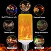 Strings LED Flame Light Simulation Dynamic Effect Festoon 2021 Christmas and Year Wedding Halloween Decoration Lede27 BULB