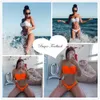 Lage taille bikini set mujer push up bandage bikini badmode dames bloemen twee stukken zwempak strappy biquini traje de bao 210305