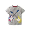 2-12 ans Enfants T-shirts Instrument T-shirt à manches courtes pour garçons filles Tops Vêtements d'été pour enfants Sweat-shirt pour enfants 210306