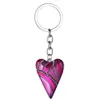 red heart key ring