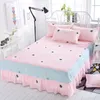 Bedcover cubrecama bedspread bedclothes fashion Cotton skirt single princess sheet bed skirt 1.81.52.0m meters. Y200423
