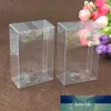 3*4*6cm 50pcs clear plastic pvc boxes schachtel transparent box for candy/wedding gift jewelry display packaging