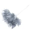 Couronnes de fleurs décoratives 6 pièces pin artificiel fausse branche de fleur de plante pour la maison accessoires de décoration d'arbre de noël bricolage Bouquet cadeau B