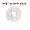 12V Led Strip Nastro impermeabile Led Luce al neon IP67 Potenza 2A Bianco caldo Rosso Verde Blu Rosa Giallo Luci a nastro 2835 120Led / m Illuminazione di modellazione scenica