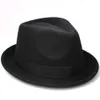 Män kvinnor fedora hattar trilby sunhats panama mössor klassisk retro jazz utomhus resa party street stil vinter varm l