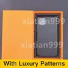 مع صندوق 8 ألوان الموضة لغطاء هاتف أبل 14 14Pro MAX 13 13mini 12 promax 11pro 7 8 plus X XR XS جراب من جلد البولي يوريثان دروبشيب