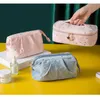 Cosmetic Bags & Cases Flannel Women's Beauty Bag Small Portable Makeup Toiletry Large-capacity Make Up Organizer Travel Storage Pouch