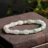 Beaded Strands Nature Jade Women Bracelets On Hand Chain Bangles Jewelry Aesthetic Fashion Female Now 2022 Vintage Classic Casual Inte22