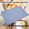 Kennels Waterproof Pet Mat For Dog Cat Silicone Pad Bowl Drinking Feeding Placemat Easy Washing1