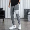 2021 Byxor Sweatpants Cargo Baggy Pants Fall Herrkläder Techwear hajuku joggare Koreansk stil Casual Fashion Black Byxor H1223