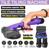 Other Power Tools Tile Vibrator 1000W Tiling Tiles Machine Suction Cup With Battery & Bag Leveling System For Flooring Wall Tiles