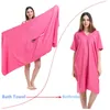 Toalha de Absorção de Água Rápida Dual-use Bath BathRobe Yoga Movimento Ao Ar Livre Adulto Beach Mulheres Portátil Toalhas 200x80cm