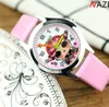 montre des groupes en cuir filles