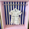 bambini vestono set vintage vestito da ragazza di fiore colore bianco manica corta estate set di abbigliamento per bambini stilista primavera plaid bambino gi3048169