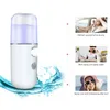 DHL Mini Nano Portable Opryskiwacz Alkoholu Perfumy Dyfuzory Handheld USB Air Machine Cool Facial Spray Travel Nawilżający Przetarg Krój Pielęgnacja Spary