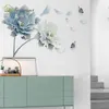 3D 스테레오 꽃 스티커 홈 크리 에이 티브 침실 장식 자기 접착제 생활 벽 스티커 룸 장식 210310