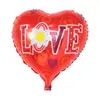 18 Inch inflatable Valentine's Day party ballons decorations bubble Aluminum film balloon I Love You Heart balloons toys supplies 213 U2