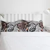 寝具セットシマウマテクスチャ背景水彩ゼブラドベットカバーセットベッドシーツピローケースベッドルームの掛け布団