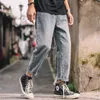 Men Jeans Spring Retro Denim Long Trouser Loose Harem Jean Boy Daily Cowboy Cool Wide Chic New All-match Fashion Male Daily Soft X0621