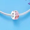 Mix CZ Enamel Heart Cartoon Clip Stopper Bead Fit Original Pandora Charms Bracelet 925 Sterling Silver Jewelry Women Gift Bangle Q0531