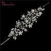 Moda Cyrkonia Ślubna Ślubna Soft Headband Hairband Tiara CZ Bride Hair Jewelry Accessorie Hairpiece Re3533 x0625