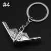 Flygbolag Ny Keychain Metal Naval AirCrafe Fighter Aviation Gifts Key Ring Modell Nyckel Ringluftsplan