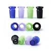Accessori per fumatori Mini adattatore per conversione in vetro colorato con giunti a 4 colori femmina da 10 mm a maschio da 14 mm
