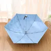 Cinco Dobra Pequeno Tamanho Mulheres Chuva Guarda-chuva Dobrável Sun Proteção UV Guarda-chuvas Menina Presente Ultra-Luz Mini Parasol