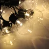 스트리트 가든 화환 LED 글로브 Festoon String Light IP65 10M 38 LED 웨딩 요정 크리스마스 야외 파티 데 드리 퍼 Y200603