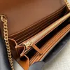 658226 Newest Women chain long Wallet luxury designer chain wallets Cowhide Coin Purse men padlock card holder business money bags284g